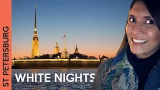 ST PETERSBURG, Russia White Nights: the BEST TIME to travel! (Vlog 1)