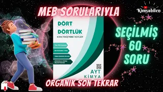 ORGANİK SON TEKRAR - ORGANİK SORU ÇÖZÜMÜ -MEB ORGANİK SORU ÇÖZÜMÜ