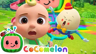 Humpty Dumpty (Baby Animals) | CoComelon JJ's Animal Time | Animal Songs for Kids