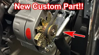 New Custom Adjustable Alternator Linkage