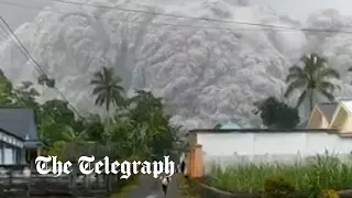 Indonesia's Mount Semeru spews ash cloud as it erupts