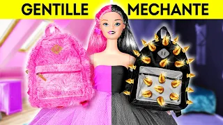 TRANSFORMATION DE POUPEE MECHANTE VS GENTILLE || Transformation Totale DIY ! Créations par 123 GO!