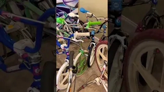 Some of My 1980s Bmx Bikes in Under 90 Seconds
