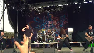 Meshuggah "Bleed" live @ Montebello Rockfest 2017