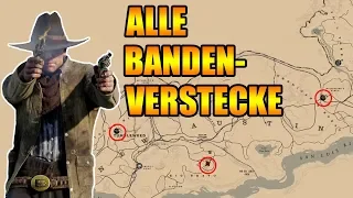 Bandenverstecke für 100% RDR2 - Am Besten im Westen | Erfolg | Trophäe