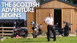 Picking Up a Royal Enfield Himalayan, and the Scottish Adventure Begins