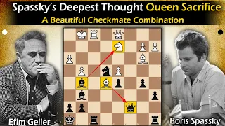 Spassky’s Deepest Thought Queen Sacrifice | Geller vs Spassky 1964