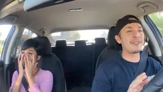 Uber Driver Makes Girl CRY Over Rap!