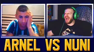 NUNI VS ARNEL TIKTOK MEČ - ARNEL NERVOZAN JER JE IZGUBIO 😂