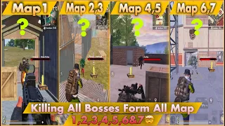 Killed All Boss Form All Map 1,2,3,4,5,6&7 Metro Royale 🤯 | МЕТРО РОЯЛЬ CHAPTER 18