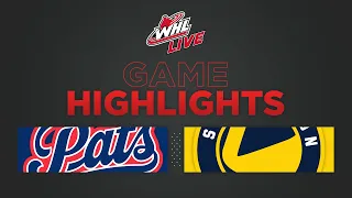 WHL Highlights: Pats (2) at Blades (3) - March 24, 2023