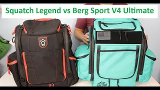 Berg Sport V4 ULTIMATE vs Squatch LEGEND | COMPARISON | 2 Quality Bags!