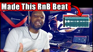 How I Make RnB Sample Beats - MPC Software Tutorial