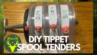 DIY Tippet Spool Tenders