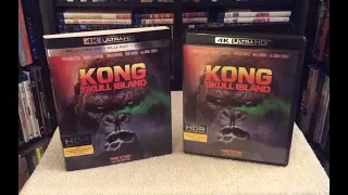 KONG: Skull Island 4K BLU RAY UNBOXING and Review