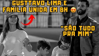 Gusttavo Lima nos BASTIDORES do Buteco com Andressa Suita e os Filhos “Passando som”