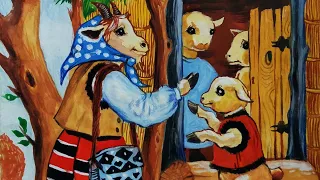 THE GOAT WITH THREE KIDS I CAPRA CU TREI IEZI I Ion Creangă I Romanian traditional story I Subtitles