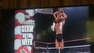 Big Time Powerbomb to Marty Jannetty.. Stridex Pads Slam of the Week - Sycho Sid