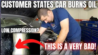 Customer States Car Burns Oil. Let's find out why and if this car is worth fixing!