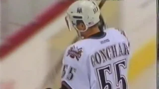 Sergei Gonchar's two wacky goals against Senators (13 nov 2001)