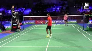 Lin Dan vs Chou Tien Chen [Denmark Open 2014]