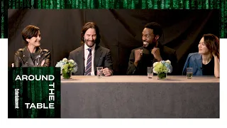 ‘Matrix Resurrections’ Stars Recall Meeting Keanu Reeves & Carries-Anne Moss | Entertainment Weekly