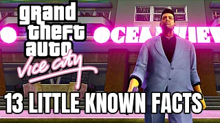 13 Little Known GTA: Vice City Facts - Before You Play Grand Theft Auto: The Trilogy Remaster
