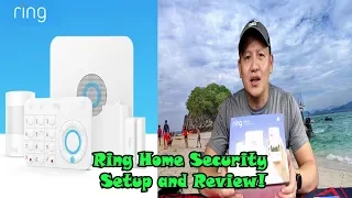 Ring Home Security System Alarm | Installation Setup | Unboxing Review | Smart Home automation