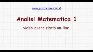 Analisi Matematica 1 - Lista 1 - Prob. 9