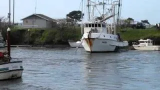 Tsunami damage at the Port of Brookings-Harbor