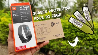 Mi Band 5 Screen Protector | How To Apply