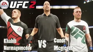 EA Sports UFC 2 Fights - Conor McGregor vs Khabib Nurmagomedov | PS4 Pro Gameplay 2019