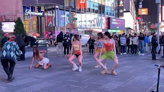 [kpop in public times square] LE SSERAFIM (르세라핌) - 'SMART' Dance Cover | SIDECAM VER