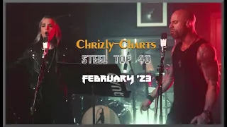 STEEL TOP 40 - Hard Rock & Metal Charts / February '23