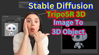 Stable Diffusion TripoSR Transform Image To 3D Object - Is it Good?