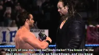 Smackdown VS Raw 2007 - Undertaker predicts Chris Benoits suicide thingy