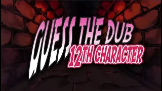 Jojo Guess the Dub Part 4-6