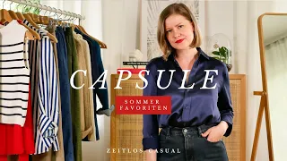 Meine Sommer Capsule Wardrobe - 10 casual chic Outfit Ideen