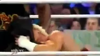 AJ Lee Kisses Dolph Ziggler   WWE Super Smackdown Live 12 18 12   YouTube