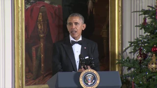 Barack Obama on JFK and the Arts - 2016 Kennedy Center Honors (White House Reception)