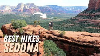 Hiking Sedona Devil's Bridge Trail and Cathedral Rock