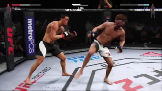 Doo Ho Choi Flying Knee KO EA Sports UFC 2