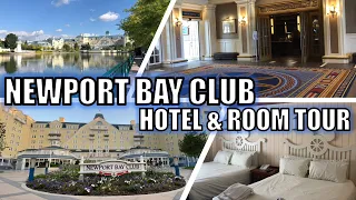 Disney's Newport Bay Club Hotel & Room Tour | July 2020