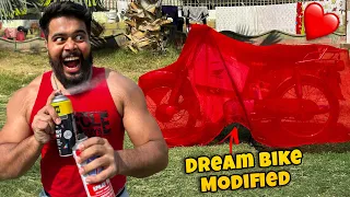 ALHAMDULILLAH APNI DREAM BIKE KO NAYA JESA BANA DIA! ❤️ | MODIFIED | SYED FAHAD