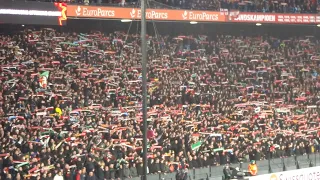 Feyenoord - AS Roma 2023 - Sfeer rondom eindsignaal