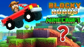 Blocky Roads - майнкрафт какой-то, но прикольный. Игра про машинки