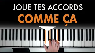 La meilleure technique pour mémoriser tes renversements d'accords au piano #accords #piano