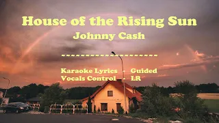 House of the Rising Sun | Johnny Cash | Karaoke Lyrics by CS Ling Studio