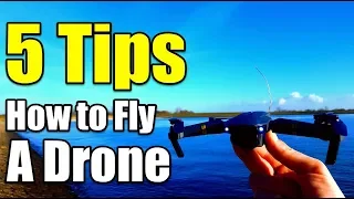 5 Tips How To Fly a Quadcopter/Drone For Beginners With Eachine E58 To Learn The Basics Skills