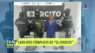 Caen dos cómplices de "El Chueco" en Chihuahua | Noticias con Francisco Zea